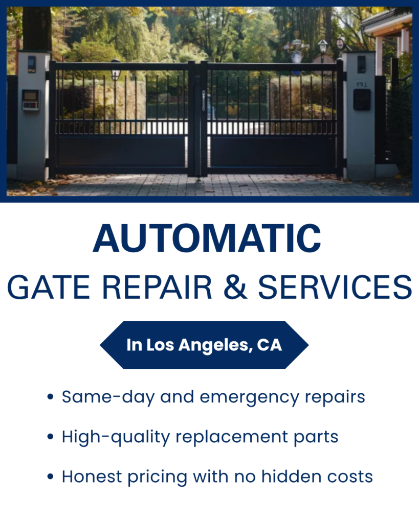 Fix My Automatic Gate in Los Angeles, CA