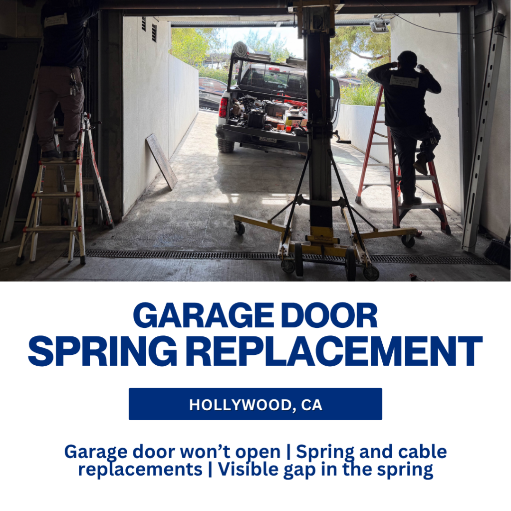 Garage Door Spring Replacement