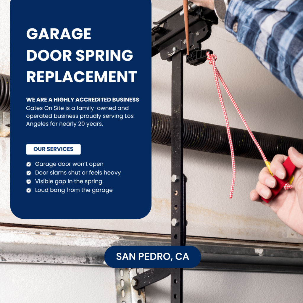 Garage Door Spring Replacement