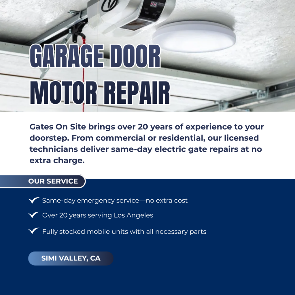 garage door motor repair